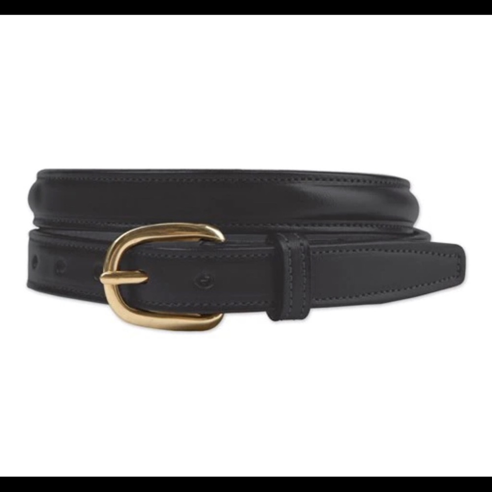Tory Leather Black Belt